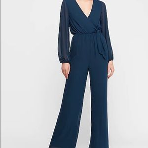 Express navy blue XL jumpsuit (16/18)